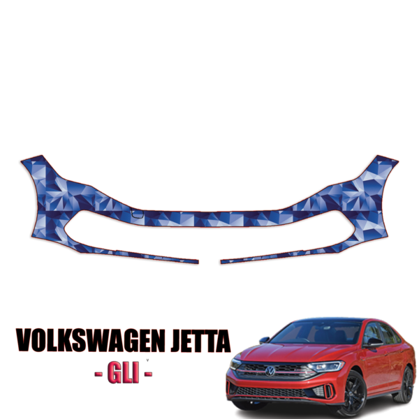 2022-2023 Volkswagen Jetta GLI Precut Paint Protection Kit – Front Bumper
