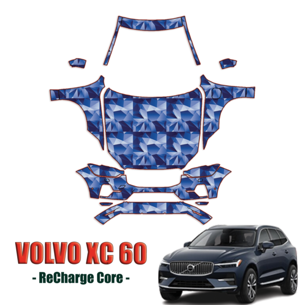 2023-2024 Volvo XC60 Recharge Paint Protection Precut PPF Kit – Full Front