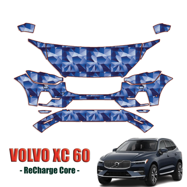 2023-2024 Volvo XC60 Recharge Precut Paint Protection PPF Kit – Partial Front