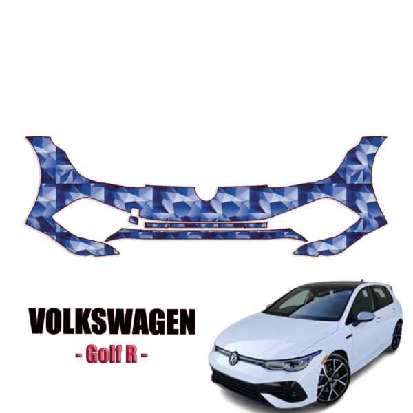2022-2023 Volkswagen – Golf R Precut Paint Protection Kit – Front Bumper
