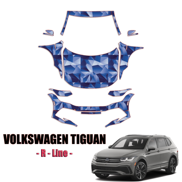 2022-2024 Volkswagen Tiguan R Line Precut Paint Protection Kit – Full Front
