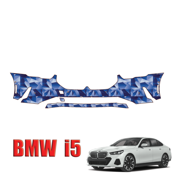 2024-2025 BMW i5 Sport Precut Paint Protection Kit PPF – Front Bumper