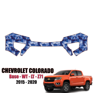 2015 – 2020 Chevrolet Colorado – Base, WT, LT, Z71 Precut Paint Protection Kit – Front Bumper