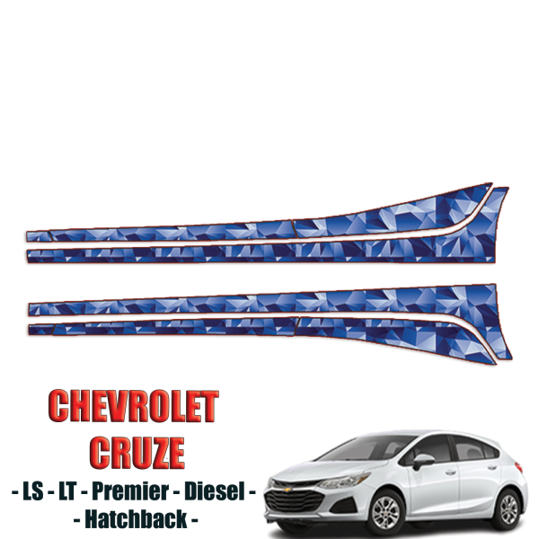 2019-2024 Chevrolet Cruze Hatchback Precut Paint Protection PPF Kit – Rocker Panels