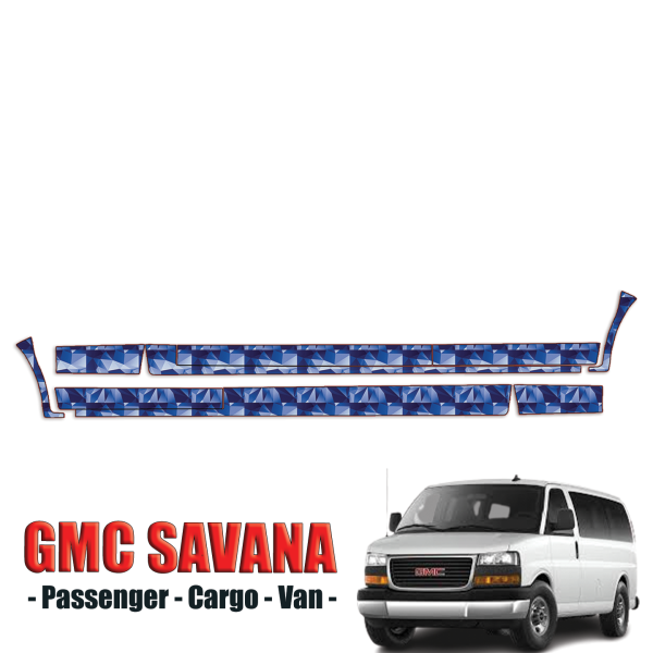 2003-2024 GMC Savana Precut Paint Protection PPF Kit – Rocker Panels