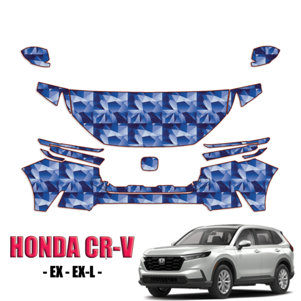2023-2024 Honda CR-V Precut Paint Protection PPF Kit – Partial Front