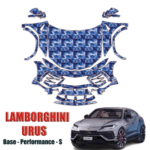 2023-2024 Lamborghini Urus Precut Paint Protection PPF Kit – Full Front