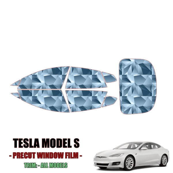 2016-2024 Tesla Model S – Full Vehicle Precut Window Tint Kit