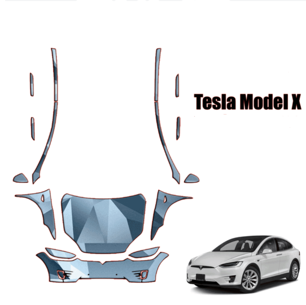 2016-2021 Tesla Model X Precut Paint Protection Kit Full Front+