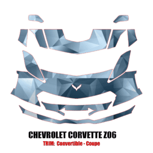 2015-2019 Chevrolet Corvette Z06 Precut Paint Protection PPF Kit – Partial Front