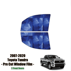 2007 – 2020 Toyota Tundra – 2 Front Windows Precut Window Tint Kit Automotive Window Film