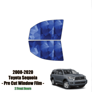 2008 – 2020 Toyota Sequoia – 2 Front Windows Precut Window Tint Kit Automotive Window Film
