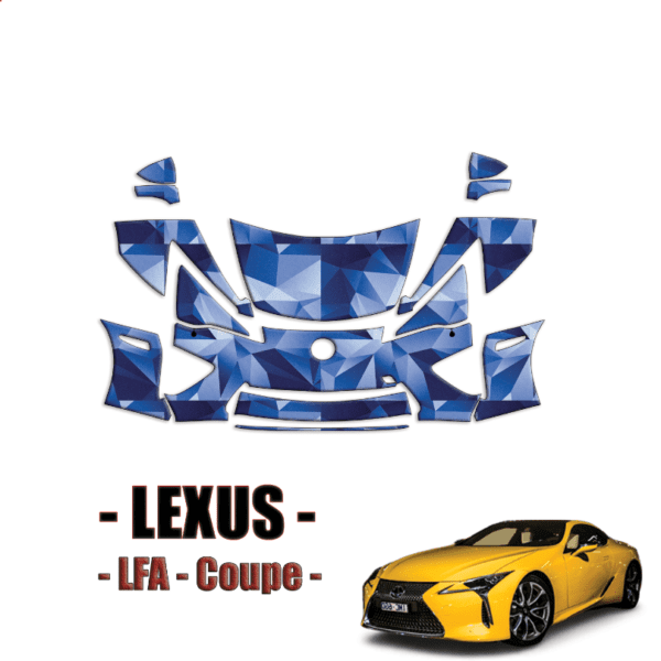 2011-2023 Lexus LFA- 2 Door Coupe Precut Paint Protection Kit – Partial Front