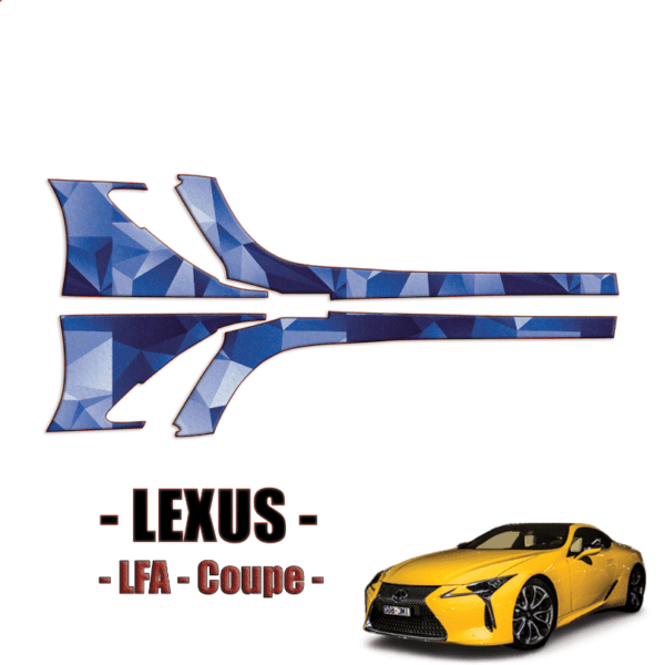 2011-2023 Lexus LFA Coupe Precut Paint Protection Kit -Rocker Panels
