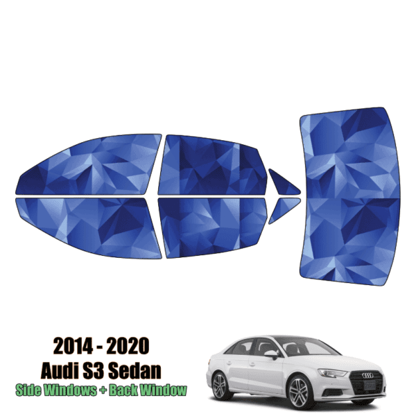 2014 – 2020 Audi S3 – Full Sedan Precut Window Tint Kit Automotive Window Film