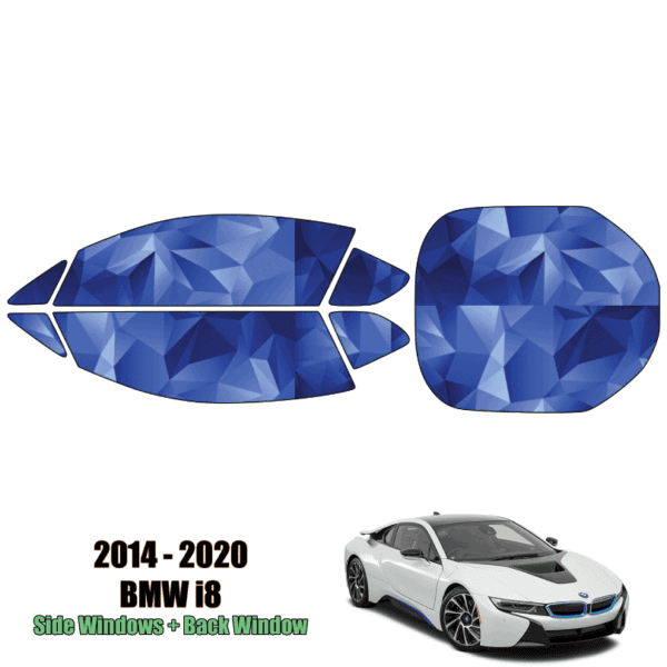 2014 – 2022 BMW i8 – Full Coupe Precut Window Tint Kit Automotive Window Film