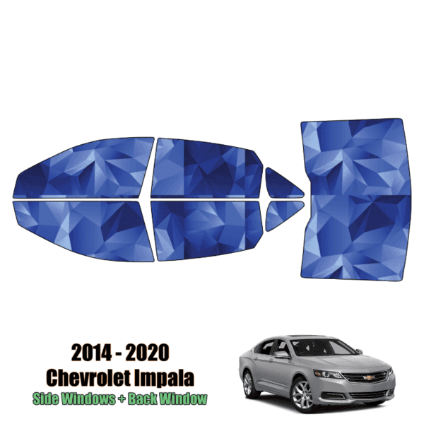 2014 – 2024 Chevrolet Impala – Full Sedan Precut Window Tint Kit Automotive Window Film