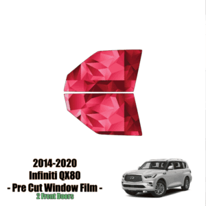 2014 – 2020 Infiniti QX80 – 2 Front Windows Precut Window Tint Kit Automotive Window Film