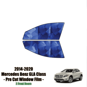2014 – 2020 Mercedes Benz GLA Class – 2 Front Windows Precut Window Tint Kit Automotive Window Film