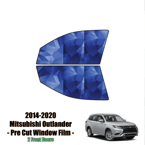2014 – 2020 Mitsubishi Outlander – 2 Front Windows Precut Window Tint Kit Automotive Window Film