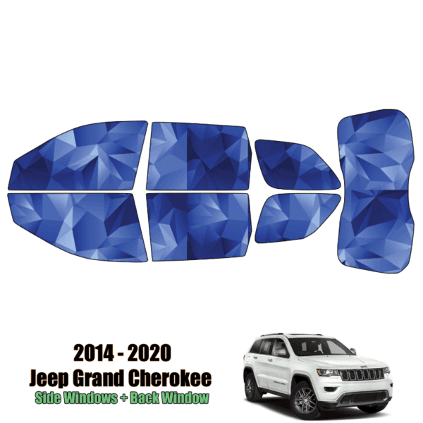 2014 – 2020 Jeep Grand Cherokee – Full SUV Precut Window Tint Kit Automotive Window Film