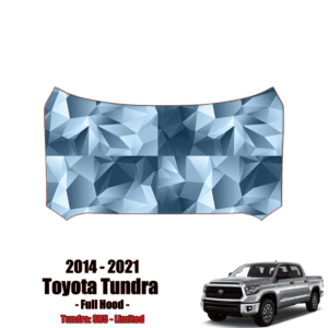 2014 – 2021 Toyota Tundra – Precut Paint Protection Kit (PPF) – Full Hood