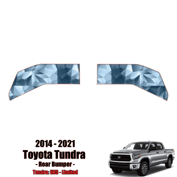 2014 – 2021 Toyota Tundra – Precut Paint Protection Kit (PPF) – Rear Bumper