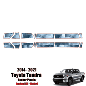 2014 – 2021 Toyota Tundra – Precut Paint Protection Kit (PPF) – Rocker Panels