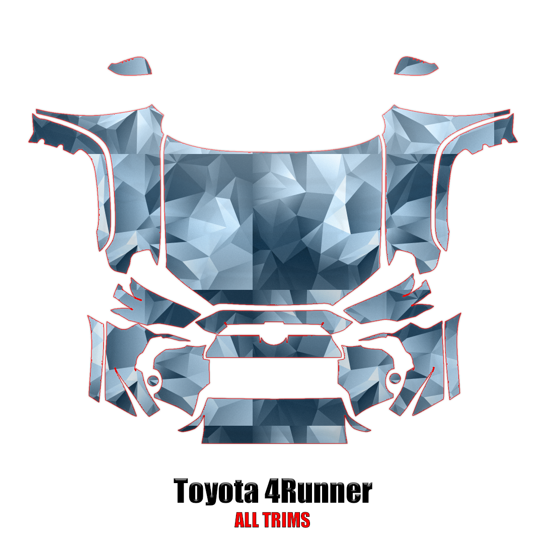 2014-2024 Toyota 4Runner Precut Paint Protection Kit – Full Front