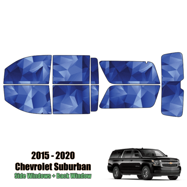 2015 – 2020 Chevrolet Suburban – Full SUV Precut Window Tint Kit Automotive Window Film