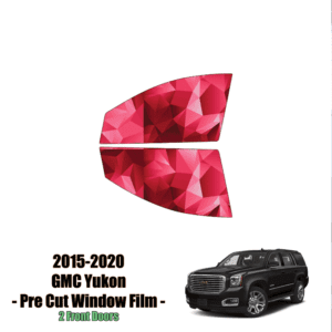 2015 – 2020 GMC Yukon – 2 Front Windows Precut Window Tint Kit Automotive Window Film