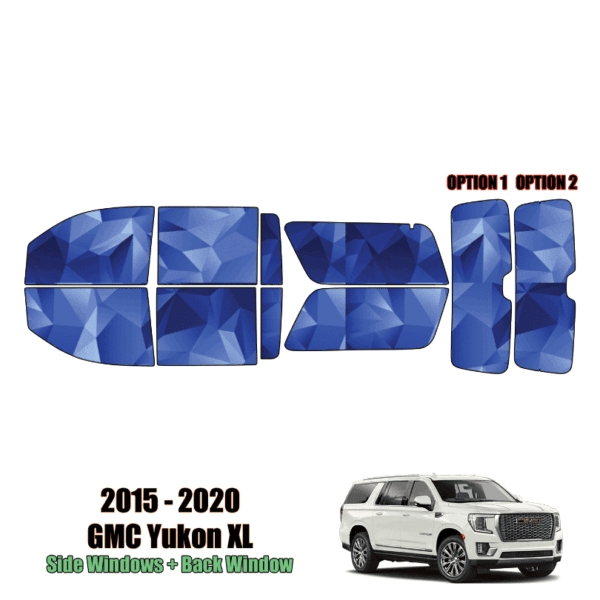 2015 – 2020 GMC Yukon XL – Full SUV Precut Window Tint Kit Automotive Window Film