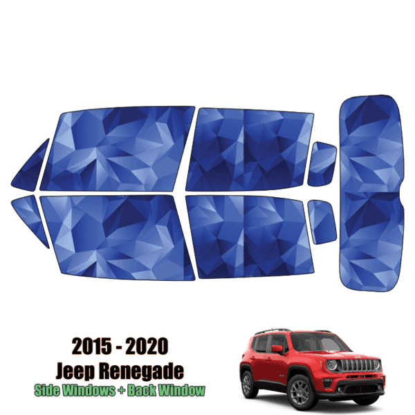 2015 – 2020 Jeep Renegade – Full Crossover Precut Window Tint Kit Automotive Window Film