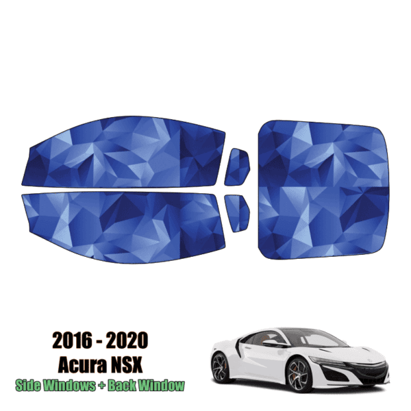 2016 – 2020 Acura NSX – Full Coupe Precut Window Tint Kit Automotive Window Film