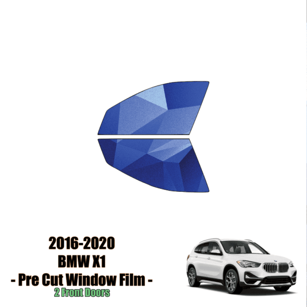 2016 – 2021 BMW X1 – 2 Front Windows Precut Window Tint Kit Automotive Window Film