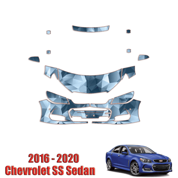 2016 – 2022 Chevrolet SS – Base Paint Protection Kit – Partial Front
