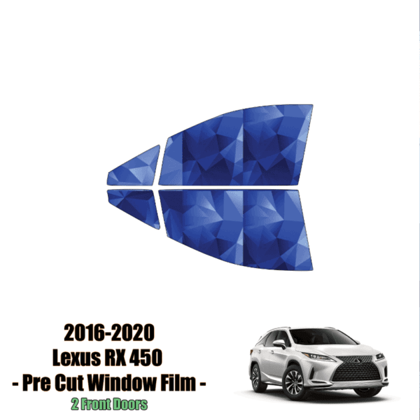 2016 – 2020 Lexus RX 450 – 2 Front Windows Precut Window Tint Kit Automotive Window Film