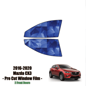2016 – 2020 Mazda CX3 – 2 Front Windows Precut Window Tint Kit Automotive Window Film