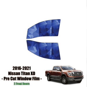 2016 – 2020 Nissan Titan XD – 2 Front Windows Precut Window Tint Kit Automotive Window Film