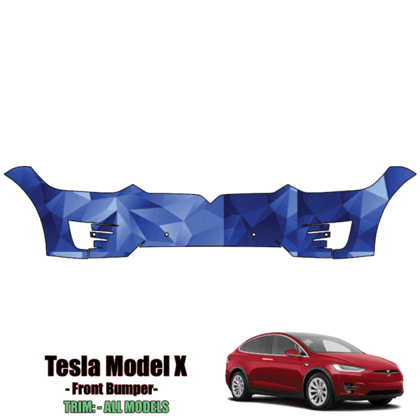 2016-2021 Tesla Model X Precut Paint Protection Kit – Front Bumper