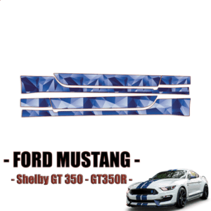 2016-2020 Ford Mustang Shelby GT350, GT350R Precut Paint Protection Kit – Rocker Panels