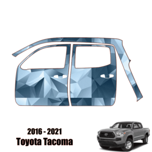 2016 – 2023 Toyota Tacoma – Paint Protection Kit PPF Full Doors Left Side
