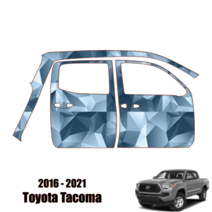 2016 – 2023 Toyota Tacoma – Paint Protection Kit PPF – Full Doors Right Side