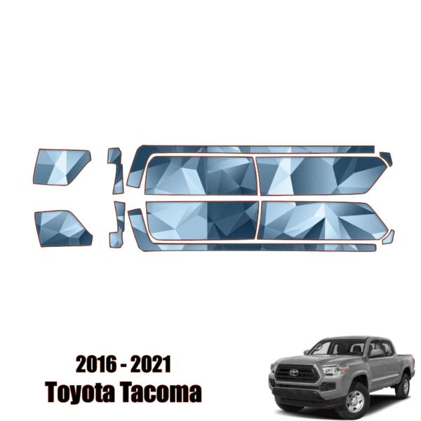 2016 – 2023 Toyota Tacoma – Paint Protection Kit PPF ( Rocker Panels 5′ Bed )