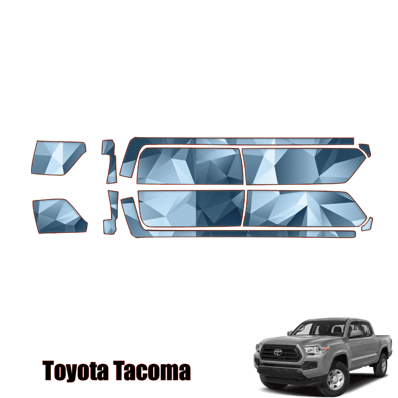 2016-2023 Toyota Tacoma Precut Paint Protection Kit PPF ( Rocker Panels 5′ Bed )
