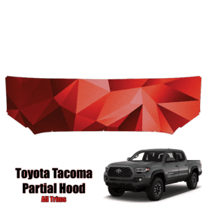 2016 – 2022 Toyota Tacoma Precut Paint Protection Kit – Partial Hood