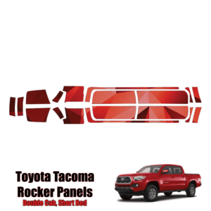 2016 – 2022 Toyota Tacoma Pre Cut Paint Protection Kit – Rocker Panels