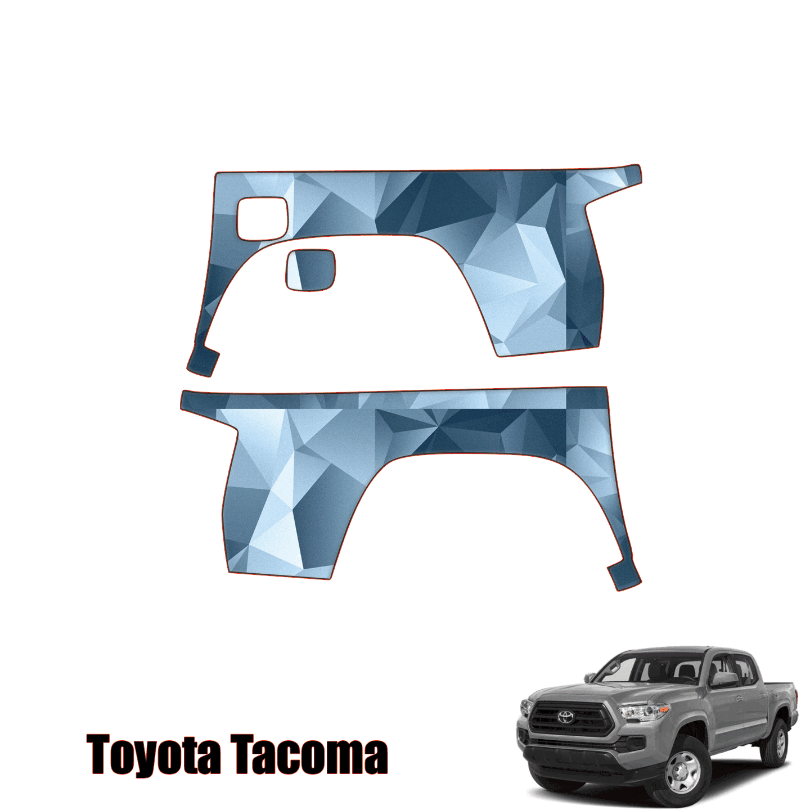 2016-2023 Toyota Tacoma Precut Paint Protection Kit PPF – Quarter Panels
