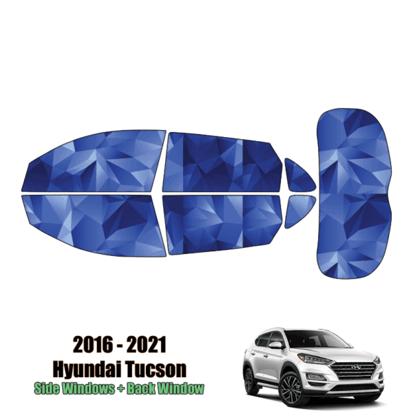 2016 – 2021 Hyundai Tucson – Full SUV Precut Window Tint Kit Automotive Window Film