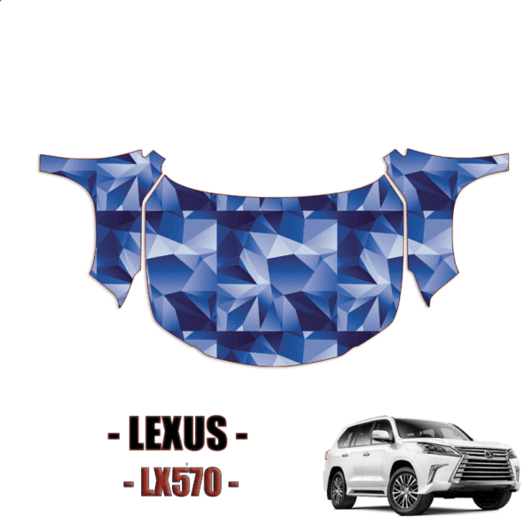 2016-2021 Lexus LX570 Precut Paint Protection Kit Full Hood + Fenders